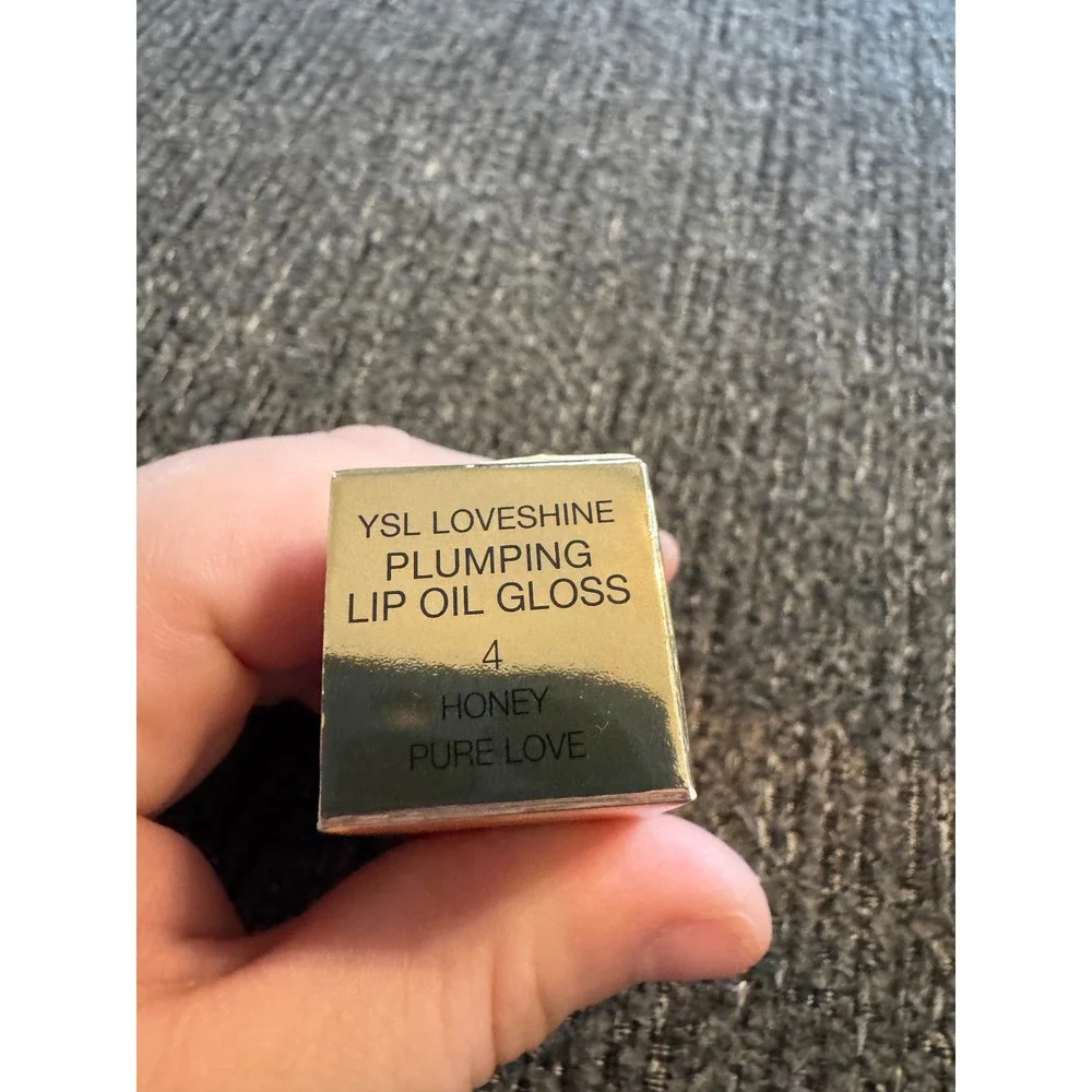 YSL Loveshine Plumping Lip Oil Gloss 04 Honey Pure Love 6ml
